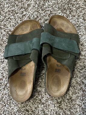Birkenstock Kyoto, Olive, Size 39